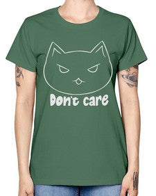 Dont Care - cats -  Missy T-Shirt