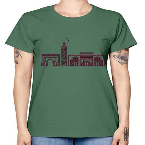 Fez 719# - cities -  Missy T-Shirt