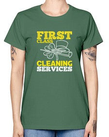 First class cleaning service Style 159# - cleaner -  Missy T-Shirt