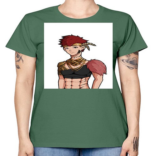 Forest tribal boy 67# - anime -  Missy T-Shirt
