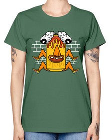 Fuck the weekend 128# - cartoon general -  Missy T-Shirt