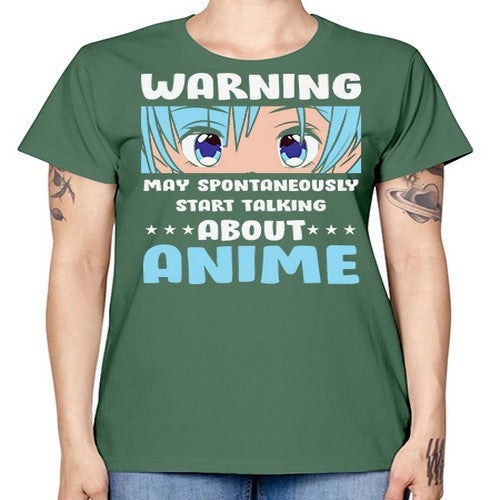 Funny Anime Talk About Anime 229# - anime -  Missy T-Shirt