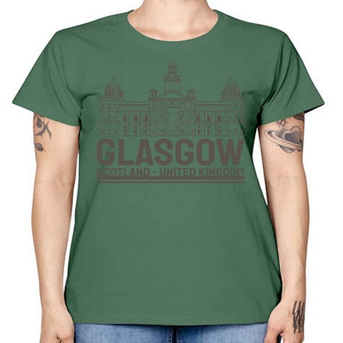 Glasgow 772# - cities -  Missy T-Shirt