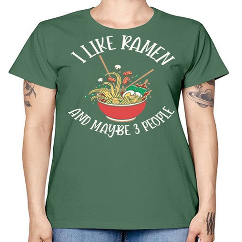 I Like Ramen Japanese Noodles 239# - anime -  Missy T-Shirt