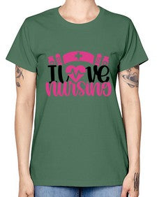 I Love Nursing Style Style 897# - nurse -  Missy T-Shirt
