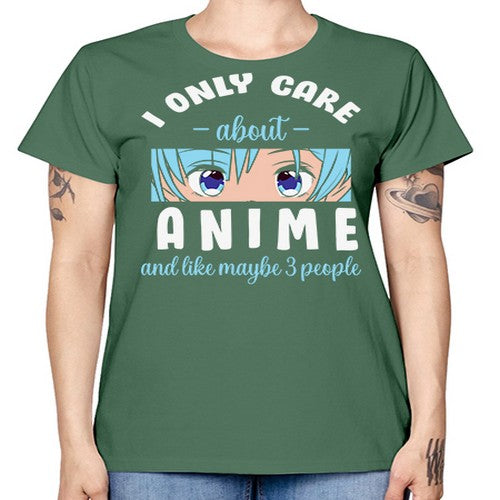 I Only Like People Anime Japanese 241# - anime -  Missy T-Shirt