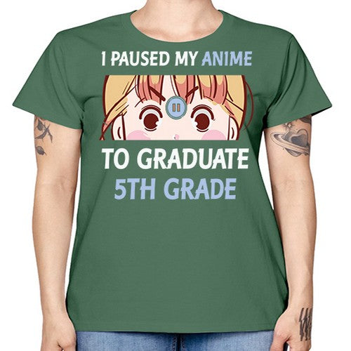 I Paused My Anime To Anime 243# - anime -  Missy T-Shirt