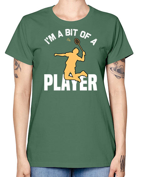 Im a bit 1071# - badminton -  Missy T-Shirt