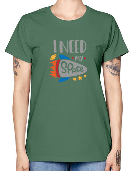 Ineedmyspace 17# - space -  Missy T-Shirt