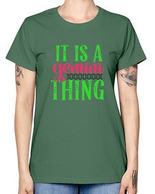 It is a gemini thing 254# - gemini -  Missy T-Shirt