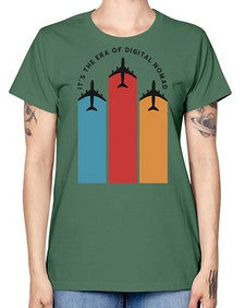 Its the Era of Digital Nomad 10# - internet -  Missy T-Shirt