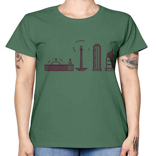 Jakarta 983# - cities -  Missy T-Shirt