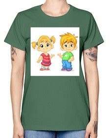 Kid 157# - cartoon general -  Missy T-Shirt