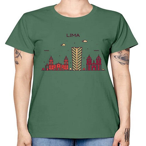 Lima 1139# - cities -  Missy T-Shirt