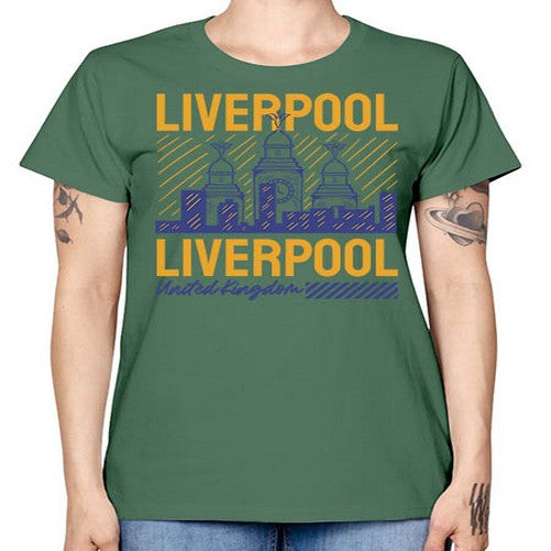Liverpool 1152# - cities -  Missy T-Shirt