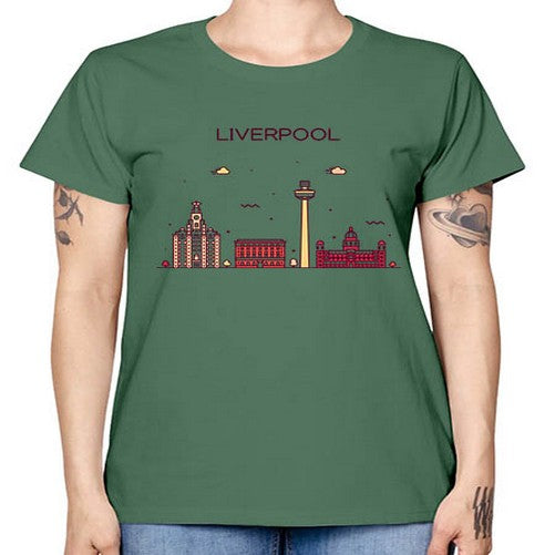 Liverpool 1153# - cities -  Missy T-Shirt
