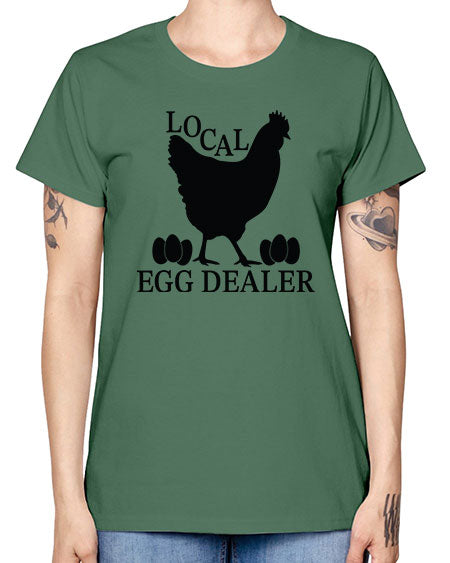 Local Egg Dealer - chicken -  Missy T-Shirt