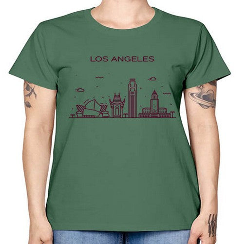 LosAngeles 1164# - cities -  Missy T-Shirt