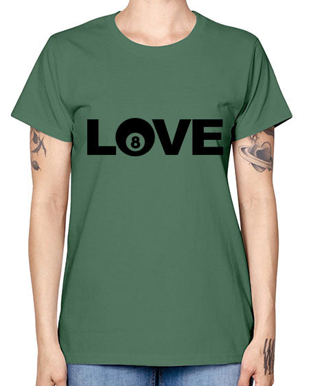 Love 740# - billards -  Missy T-Shirt