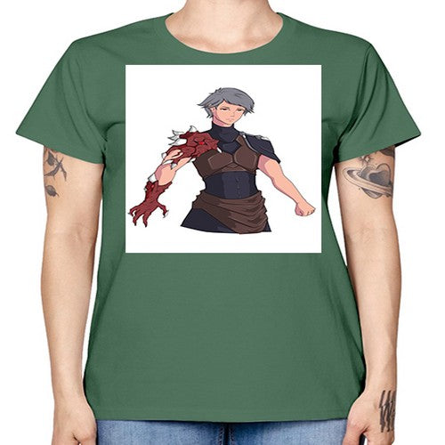 Man has parasite on hand 14# - anime -  Missy T-Shirt
