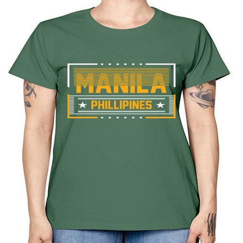 Manila 1233# - cities -  Missy T-Shirt