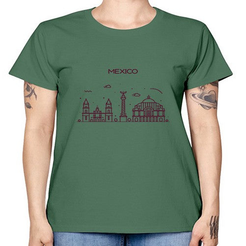 MexicoCity 1279# - cities -  Missy T-Shirt