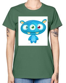 Monster 181# - cartoon general -  Missy T-Shirt