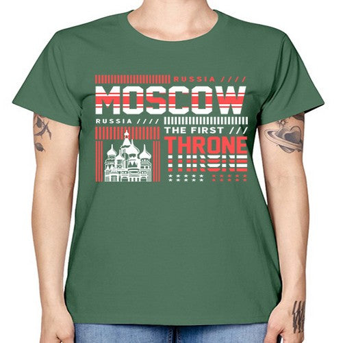 Moscow 1356# - cities -  Missy T-Shirt
