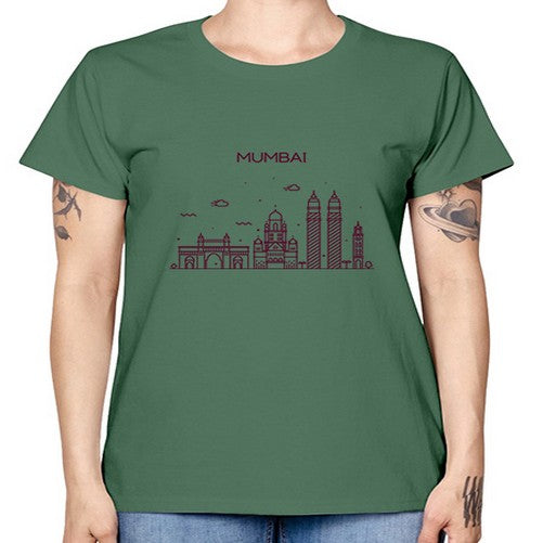 Mumbai 1381# - cities -  Missy T-Shirt