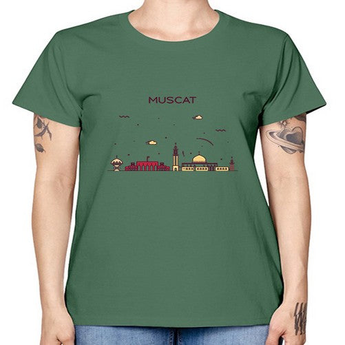 Muscat 1397# - cities -  Missy T-Shirt