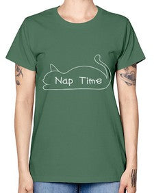Nap Time - cats -  Missy T-Shirt