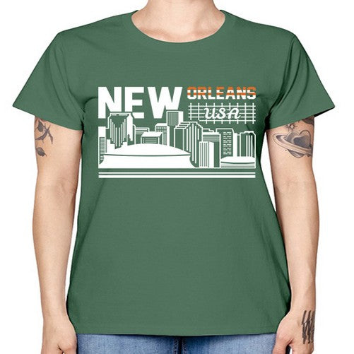 New Orleans 1465# - cities -  Missy T-Shirt