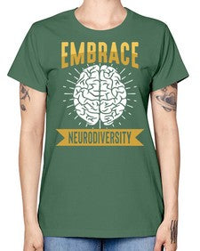 NewEmbraceNeurodiversity 199# - alzheimers -  Missy T-Shirt