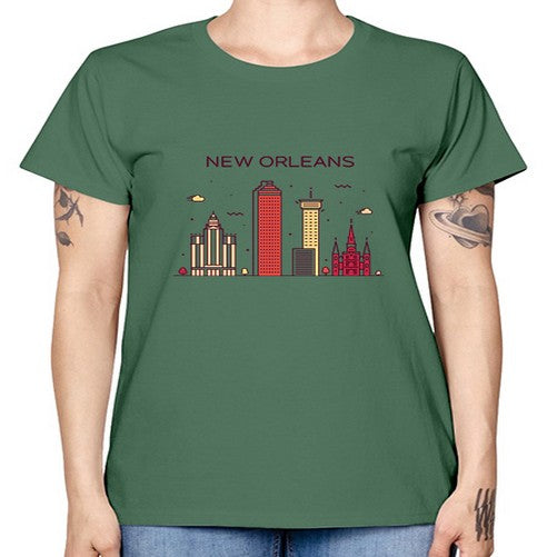 NewOrleans 1480# - cities -  Missy T-Shirt