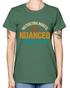 Nulticultural markets are nuanced but not alien 36# - ufo -  Missy T-Shirt