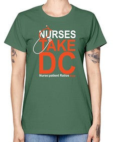 Nurse Take DC Style 1199# - nurse -  Missy T-Shirt
