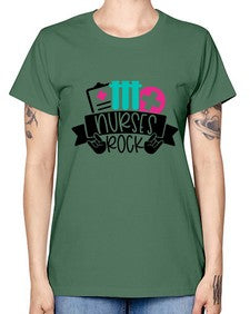 Nurses Rock Style Style 1253# - nurse -  Missy T-Shirt