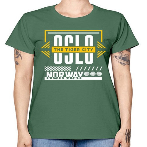 Oslo 1553# - cities -  Missy T-Shirt