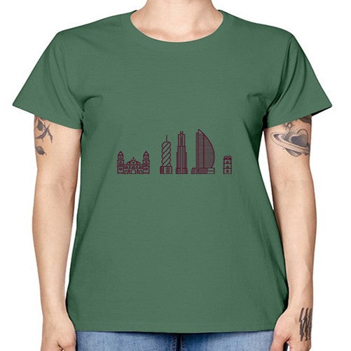 PanamaCity 1572# - cities -  Missy T-Shirt