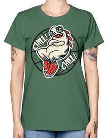 Pay the chills 201# - cartoon general -  Missy T-Shirt