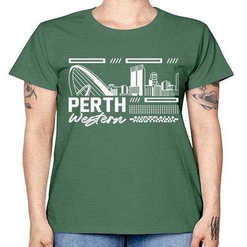 Perth 1597# - cities -  Missy T-Shirt