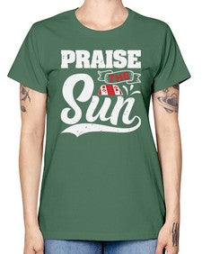 Praise the sun 40# - video games -  Missy T-Shirt