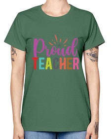 Proud Teacher 1343# - teacher -  Missy T-Shirt