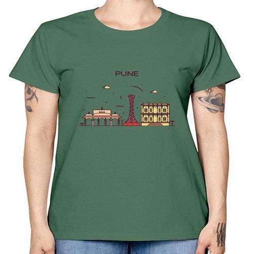 Pune 1696# - cities -  Missy T-Shirt