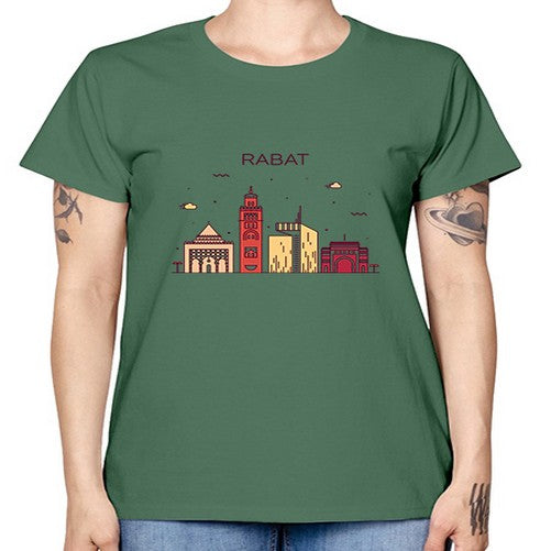 Rabat 1706# - cities -  Missy T-Shirt