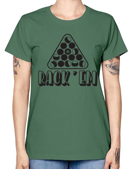 Rack em 558# - billards -  Missy T-Shirt