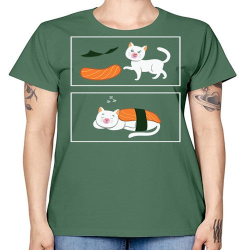 Ramen Cat Kawaii Anime Japanese Anime 279# - anime -  Missy T-Shirt