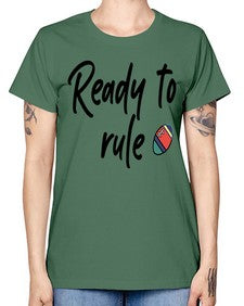 Ready to rule 739# - graduation -  Missy T-Shirt