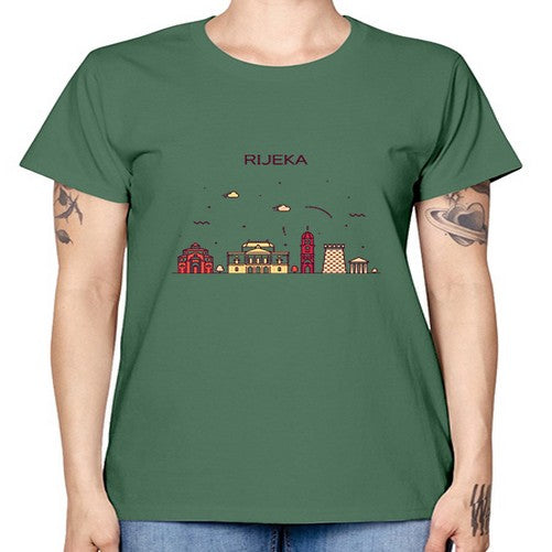 Rijeka 1732# - cities -  Missy T-Shirt