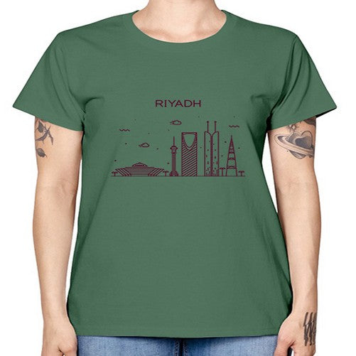 Riyadh 1739# - cities -  Missy T-Shirt